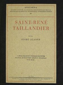 Szabó Aladár - Saint-René Taillandier [antikvár]
