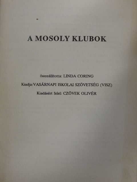 A mosoly klubok [antikvár]
