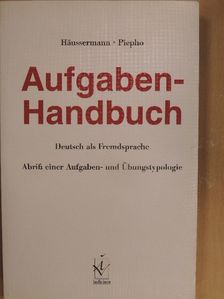 Hans-Eberhard Piepho - Aufgaben-Handbuch [antikvár]