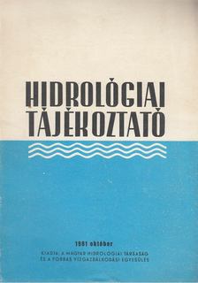 KÖRNYEI LÁSZLÓ - Hidrológiai Tájékoztató 1981 október [antikvár]