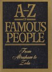Alan Blackwood - A To Z of Famous People [antikvár]