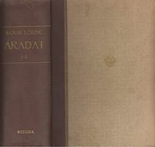 KOVAI LŐRINC - Áradat I-II. kötet egy kötetben (dedikált) [antikvár]