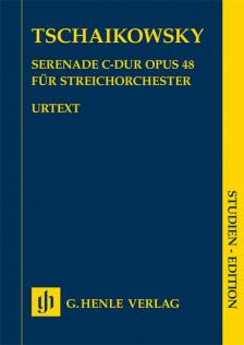 CSAJKOVSZKIJ ( TSCHAIKOWSKY) - SERENADE C-DUR OP.48 FÜR STREICHORCHESTER, STUDIEN-EDITION