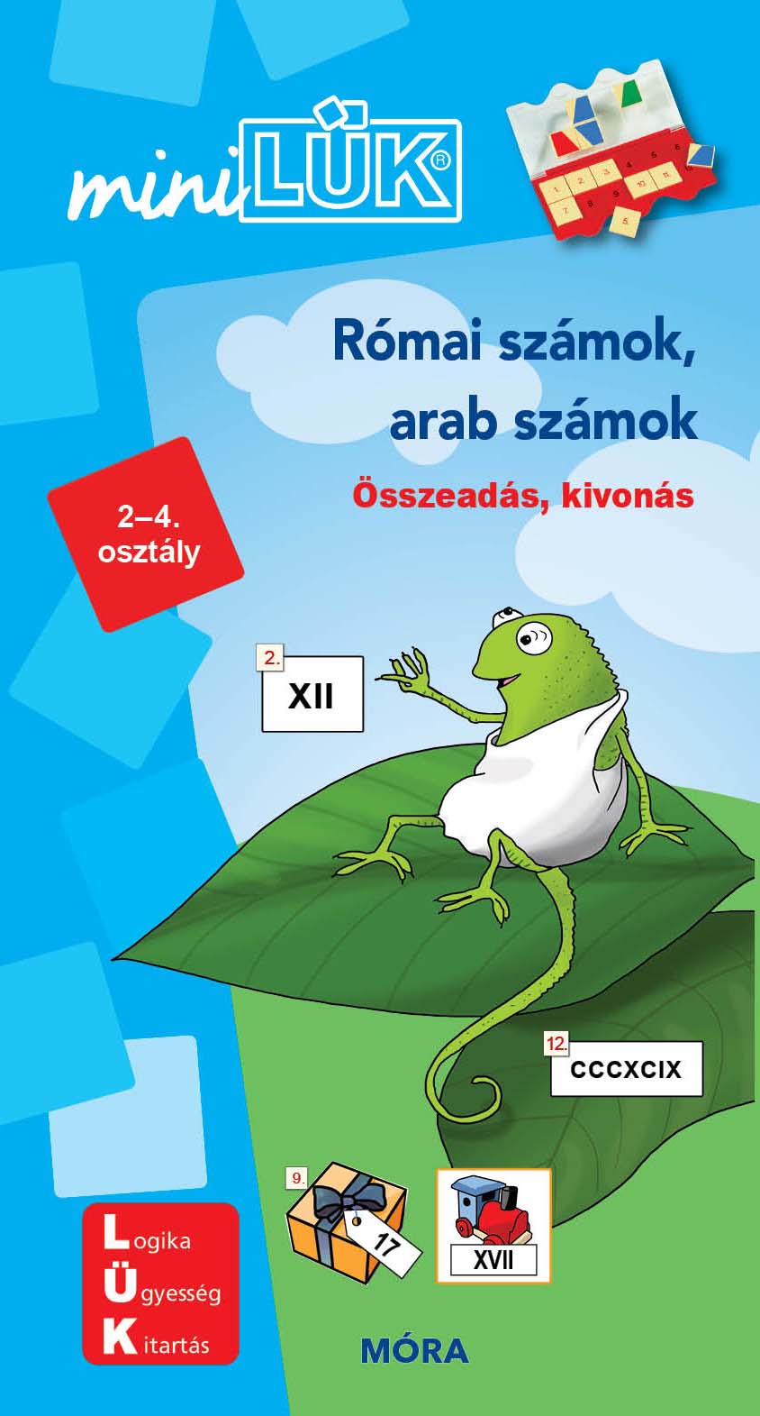 Római számok, arab számok - Összeadás, kivonás - miniLÜK  2-4. osztály LDI 808