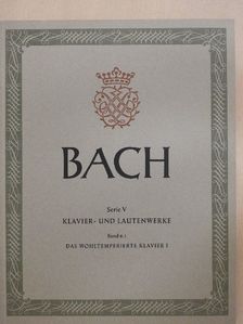 Johann Sebastian Bach - Das Wohltemperierte Klavier I. [antikvár]