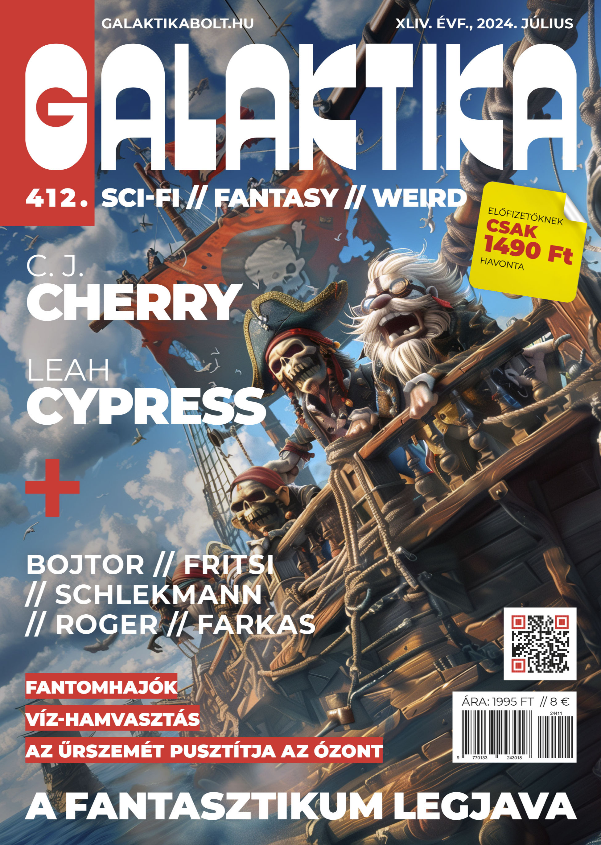 Katalin (főszerk.) Mund - Galaktika 412 [eKönyv: pdf]