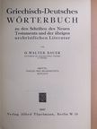 Dr. Walter Bauer - Griechisch-Deutsches Wörterbuch [antikvár]