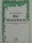 Balla Máté - Havi Magyar Fórum 2001. augusztus [antikvár]