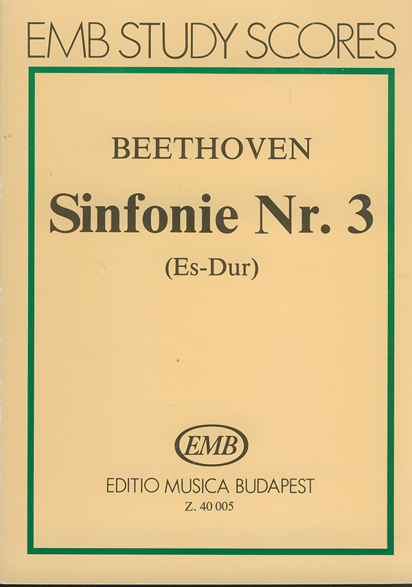 BEETHOVEN - SINFONIE NR.3 (Es-DUR), KISPARTITURA