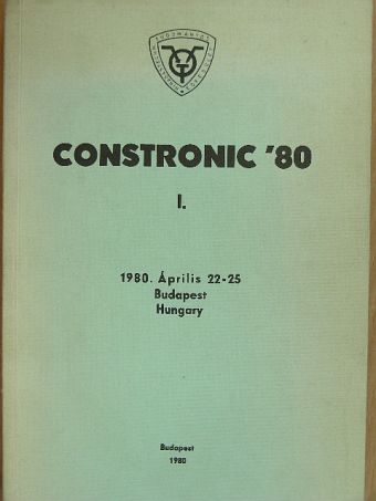 Almássy G. - Constronic '80 I. [antikvár]