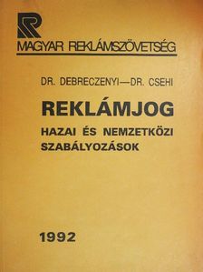 Reklámjog [antikvár]