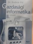 Dr. Bodnár Pál - Gazdasági informatika II. [antikvár]