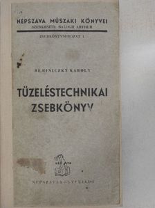 Alberti Gyula - Tüzeléstechnikai zsebkönyv [antikvár]