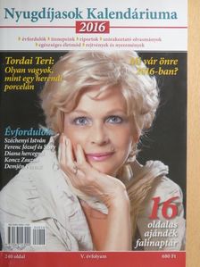 Nyugdíjasok Kalendáriuma 2016 [antikvár]