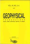 Hegybíró Zsuzsanna - Geophysical Transactions vol. 40. no. 3-4 [antikvár]