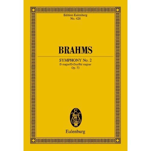 BRAHMS... - SYMPHONY NO.2 D MAJOR OP.73 POCKET SCORE