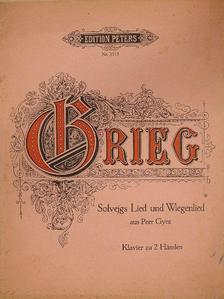 Edvard Grieg - Solvejgs Lied und Wiegenlied [antikvár]