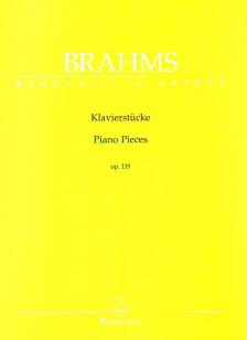 BRAHMS... - KLAVIERSTÜCKE OP.119 URTEXT (CHRISTIAN KÖHN)