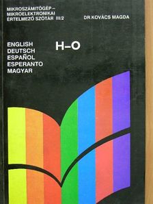 Bujdosó Iván - Mikroszámítógép-mikroelektronikai értelmező szótár III/2. (töredék) [antikvár]