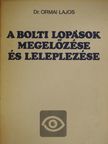 Dr. Ormai Lajos - A bolti lopások megelőzése és leleplezése [antikvár]