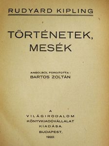 Rudyard Kipling - Történetek, mesék [antikvár]