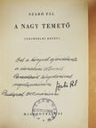 Szabó Pál - A nagy temető (dedikált példány) [antikvár]