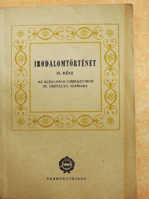 Szilágyi Péterné - Irodalomtörténet II. [antikvár]