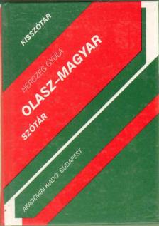 HERCZEG GYULA - Olasz-magyar szótár [antikvár]
