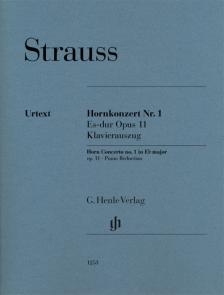 STRAUSS RICHARD - HORNKONZERT NR.1 ES-DUR OP.11, KLAVIERAUSZUG