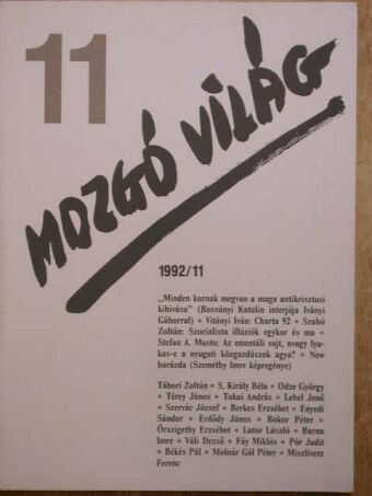 Barna Imre - Mozgó Világ 1992. november [antikvár]