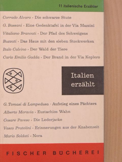 Carlo Emilio Gadda - Italien erzählt [antikvár]