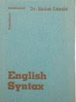 Dr. Budai László - English Syntax [antikvár]