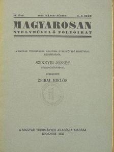 B. G. - Magyarosan 1935/5-6. [antikvár]