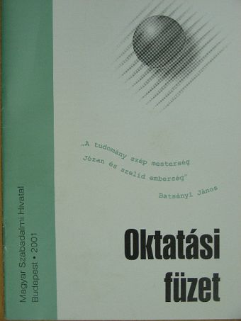 Oktatási füzet [antikvár]