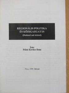 Pálné Kovács Ilona - Regionális politika és közigazgatás [antikvár]