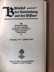 Adlersfeld Ballesterm - Bibliothek der Unterhaltung und des Wissens 1914 (gótbetűs) [antikvár]