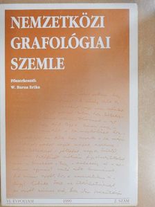 Claudine Fournols - Nemzetközi Grafológiai Szemle 1999/2. [antikvár]