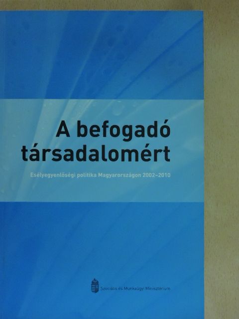 A befogadó társadalomért [antikvár]