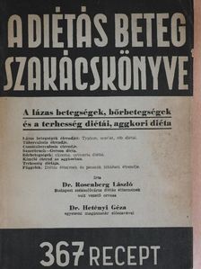 Dr. Rosenberg László - A diétás beteg szakácskönyve V. [antikvár]