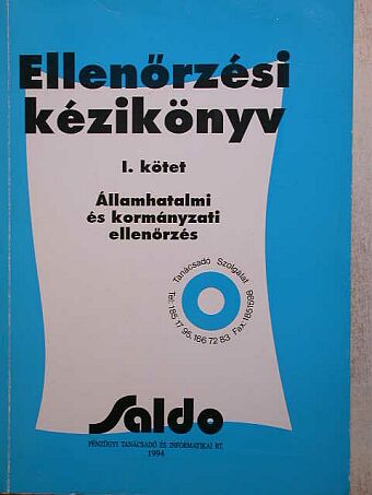 Bárdi Miklós - Ellenőrzési kézikönyv I. [antikvár]