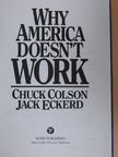 Chuck Colson - Why America Doesn't Work [antikvár]
