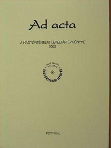 Szijj Jolán - Ad acta 2002 [antikvár]