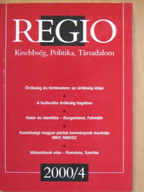 Bárdi Nándor - Regio 2000/4. [antikvár]