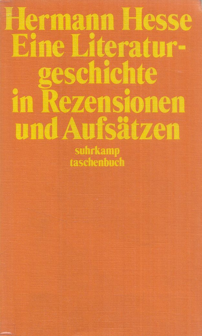 Hermann Hesse - Eine Literaturgeschichte in Rezensionen und Aufsätzen [antikvár]