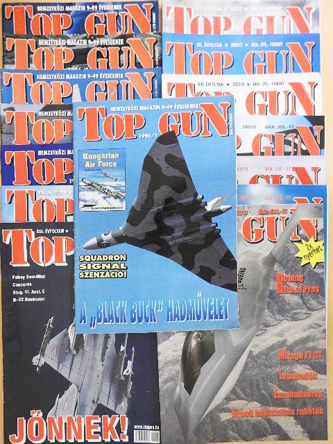 Németh Zoltán - Top Gun 1996-1997, 2002. (vegyes számok) (15 db) [antikvár]