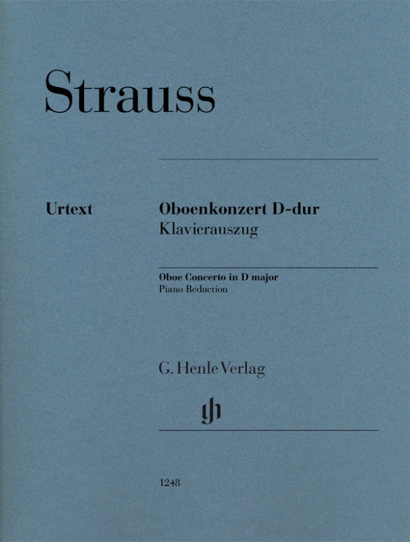 STRAUSS RICHARD - OBOENKONZERT D-DUR, KLAVIERAUSZUG