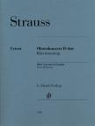 STRAUSS RICHARD - OBOENKONZERT D-DUR, KLAVIERAUSZUG