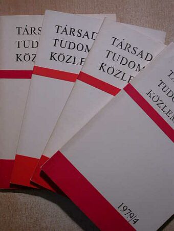 Balogh István - Társadalomtudományi Közlemények 1979/1-4. [antikvár]
