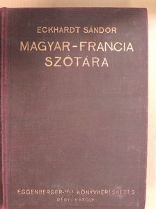 Magyar-francia szótár [antikvár]