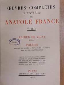 Anatole France - Oeuvres complétes illustrées de Anatole France I. [antikvár]